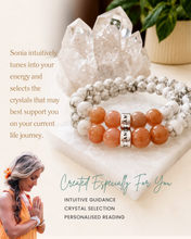 Load image into Gallery viewer, Intuitive Healing Crystal Bracelet + PERSONALISED READING by Sonia